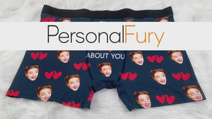 So It's Mine, Personalized Boxer, Funny Gift For Him, Custom Photo