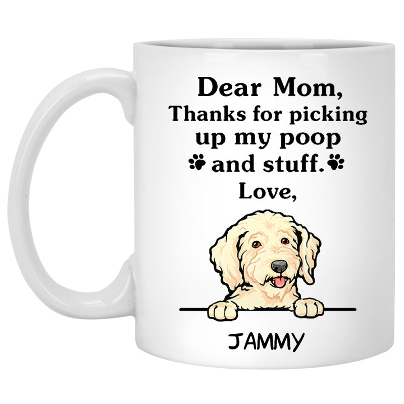 Fur Mama, Best Dog Mom Mugs, Customized Mugs for Dog Lovers