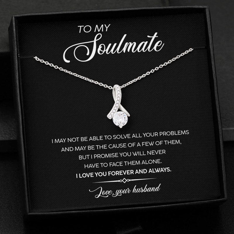 I May Not Be Able To Solve, Personalized Luxury Necklace, Message Card Jewelry, Gifts For Her