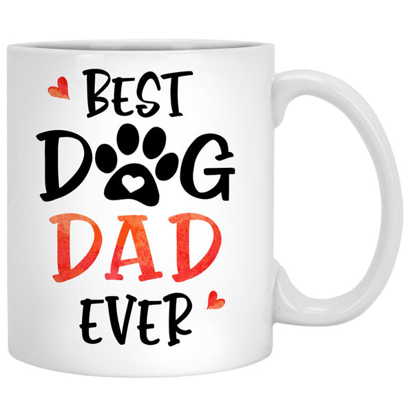 Best Dog Mom Dog Dad Ever, Personalized Accent Mug, Custom Gift For Dog  Lovers, Mother's Day Gifts, Custom Photo