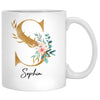 Initial Name Mug, Personalized Mug, Gift For Her, Custom Photo