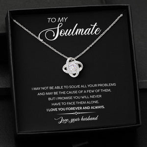 I May Not Be Able To Solve, Personalized Luxury Necklace, Message Card Jewelry, Gifts For Her