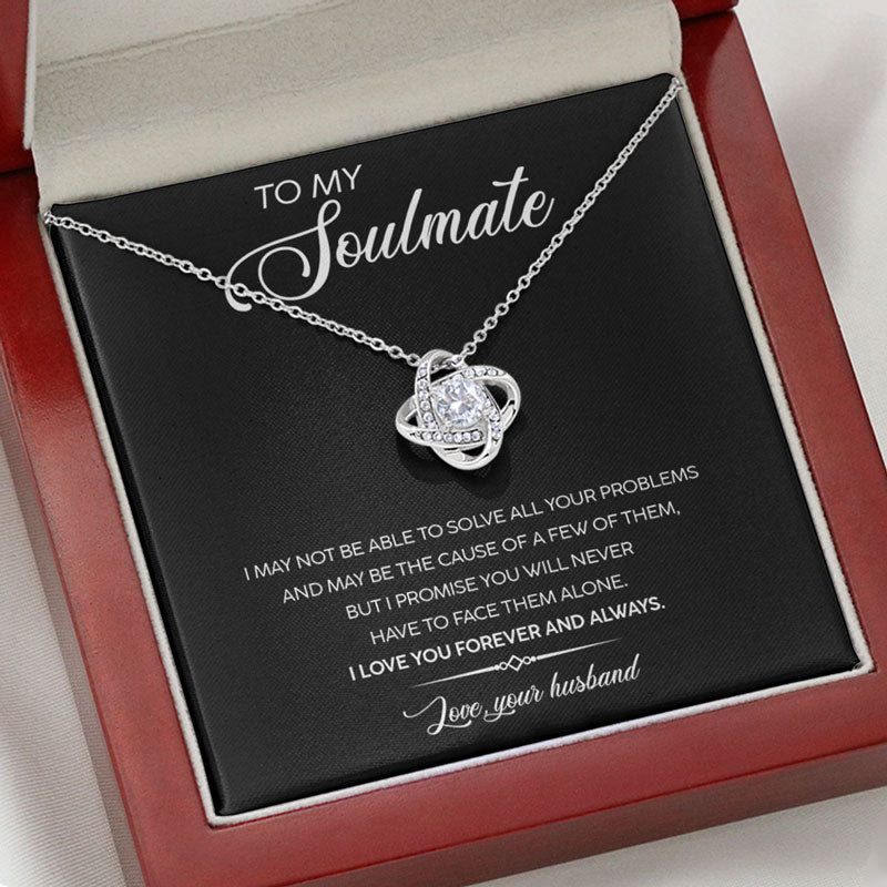 I May Not Be Able To Solve, Personalized Luxury Necklace, Message Card Jewelry, Gifts For Her