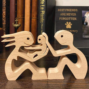 Couple This Is Us, Couple Statue Sculpture Carved, Wood Sculpture, Anniversary Gifts