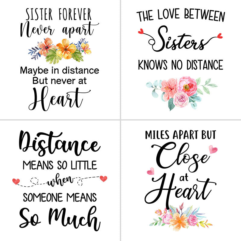 Sisters Long Distance Quotes Personalized State Colors Coffee Mug, Custom Moving Gift For Sister