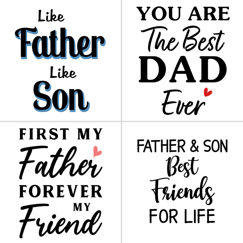 Father and Son Quotes Customized Coffee Mug, Personalized Gifts, Fathe -  PersonalFury