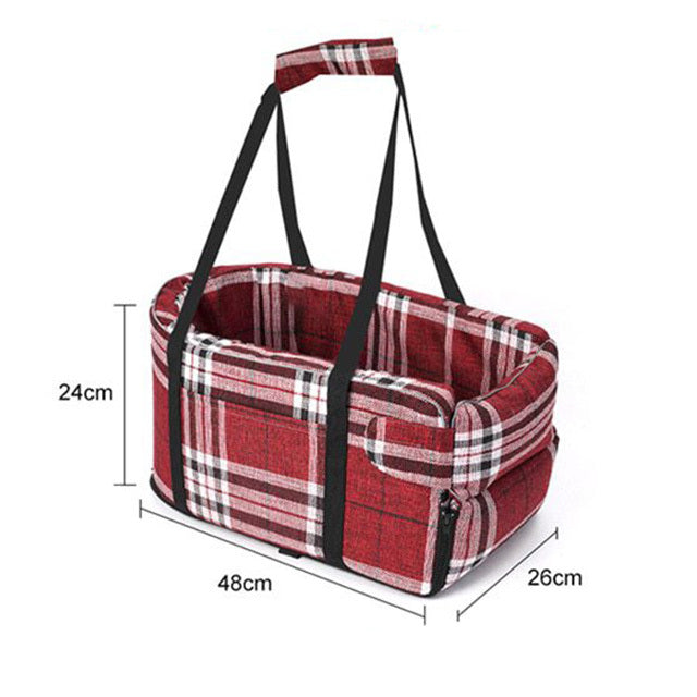 Portable Cat Dog Bed Travel Central Control Car Safety Pet Seat, Pet Accessories