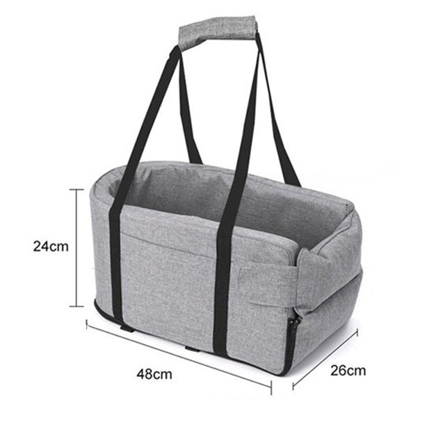 Portable Cat Dog Bed Travel Central Control Car Safety Pet Seat, Pet Accessories