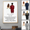 Anniversary Gift, I Had You and You Had Me Personalized Poster, Wedding Gift.