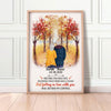 Anniversary Gift, Meeting you was fate Personalized Poster, Fall, Wedding Gift