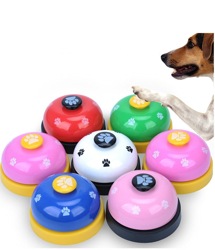 Dog Pet Vocal Training Interactive Toy Bell Toys Chew Puppy