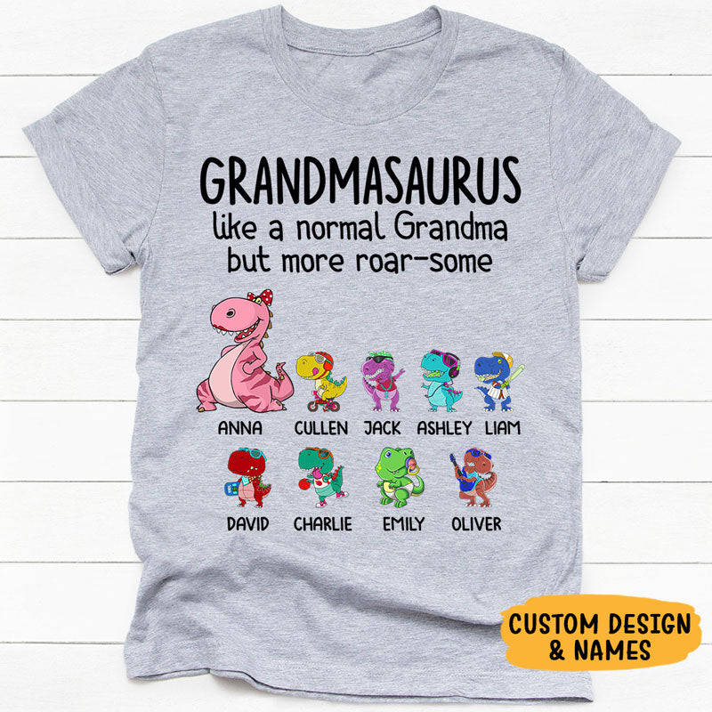 Grandmasaurus Like A Normal Grandma But More RoarSome Personalized Sh PersonalFury