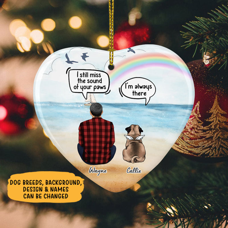 Still Talk About You Conversation, Personalized Heart Ornaments, Dog Memorial Gifts, Custom Gift for Dog Lovers