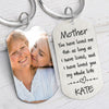 I Love You My Whole Life, Personalized Keychain, Gifts For Mother, Custom Photo