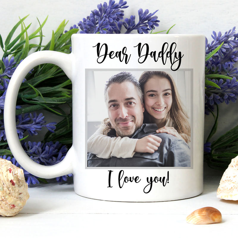 Discover Simple Custom Photo, Custom Coffee Mugs, Father's Day gift, Anniversary gifts