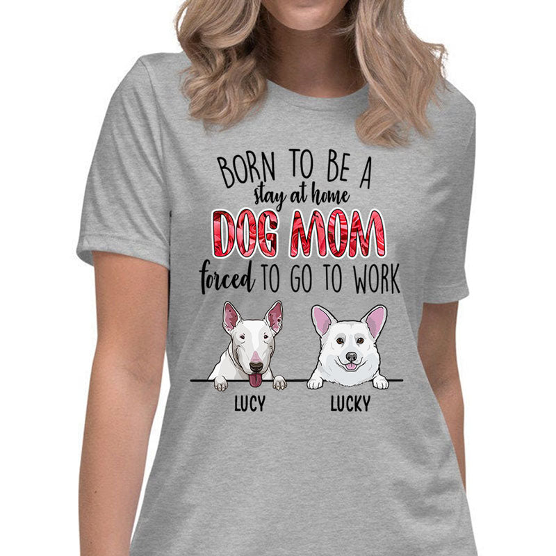 stay at home dog mom shirt