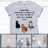 No Matter What Life Throws At You, Personalized Shirt, Custom Gift for Cat Lovers, Custom Tee