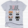 Every Treat You Fake Cute Cat Shirt, Personalized Gifts For Cat Lovers, Custom Shirt For Cat Lovers
