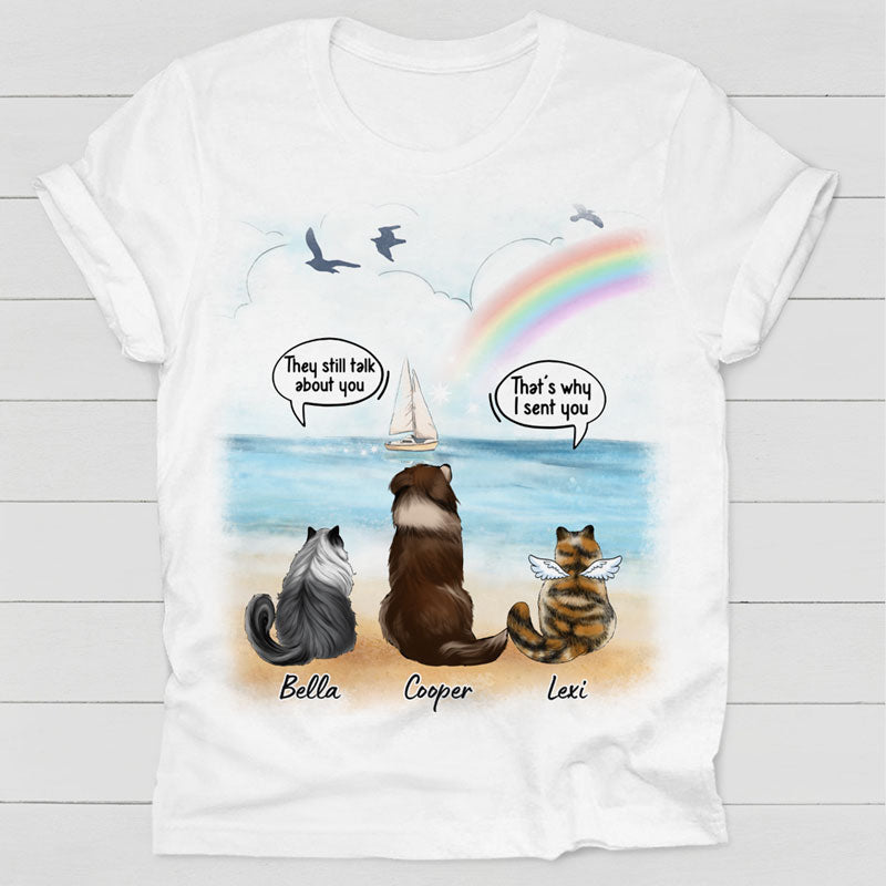 Still Talk About You, Memorial Gifts, Custom Shirt, Gift For Pet Lovers