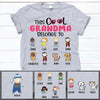 This Cool Belongs To, Personalized Shirt, Funny Family gift for Grandparents
