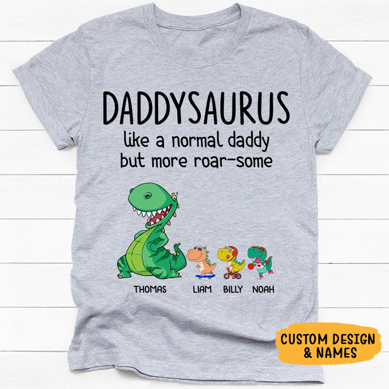 Dadasaurus Like A Normal Dad but More Roar-some Gift Mug 