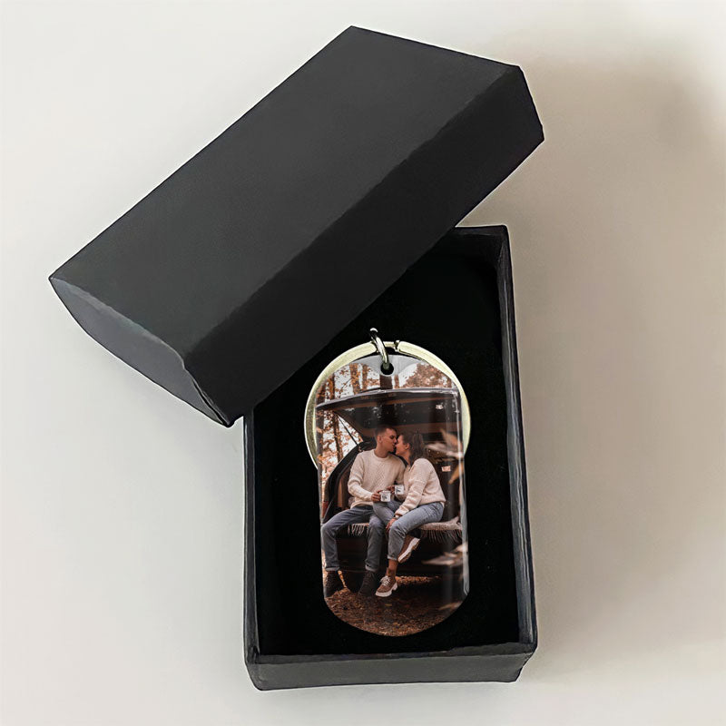 You Hold The Key To My Heart, Personalized Keychain, Gifts For Him, Custom Photo