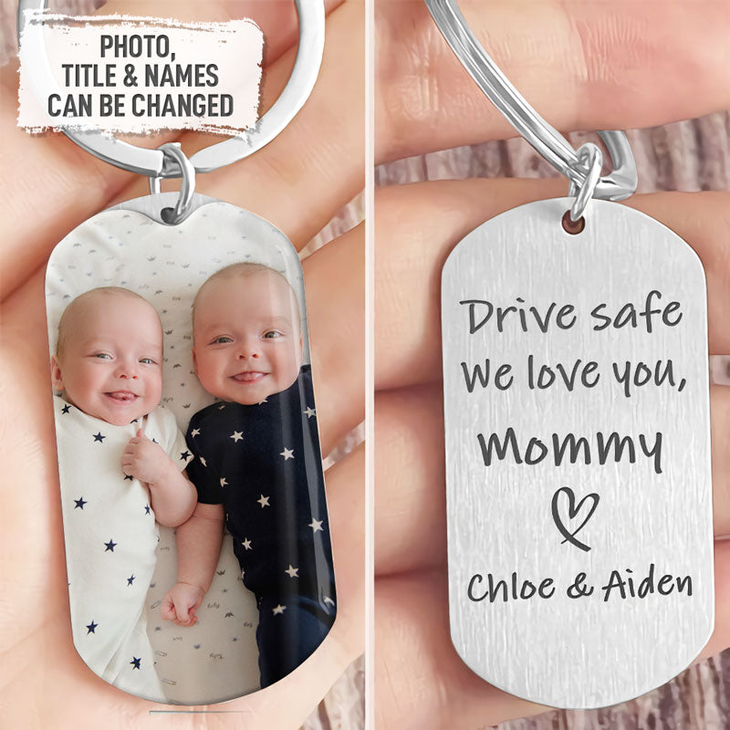  BTTLINGIFT Mom Bday Gift Ideas - Mothers Birthday Gifts for Mom  From Son - Double Side Personalized Keychains - Best Mom Ever Gifts - Bonus Boy  Mom Gifts From Sons : Home & Kitchen