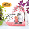 You Are My Always And Forever, Personalized Keepsake, Heart Shape Plaque, Anniversary Gifts