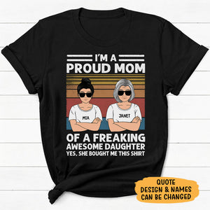 Custom Mother and Daughter Quote, Personalized Mother and Daughter Shirt