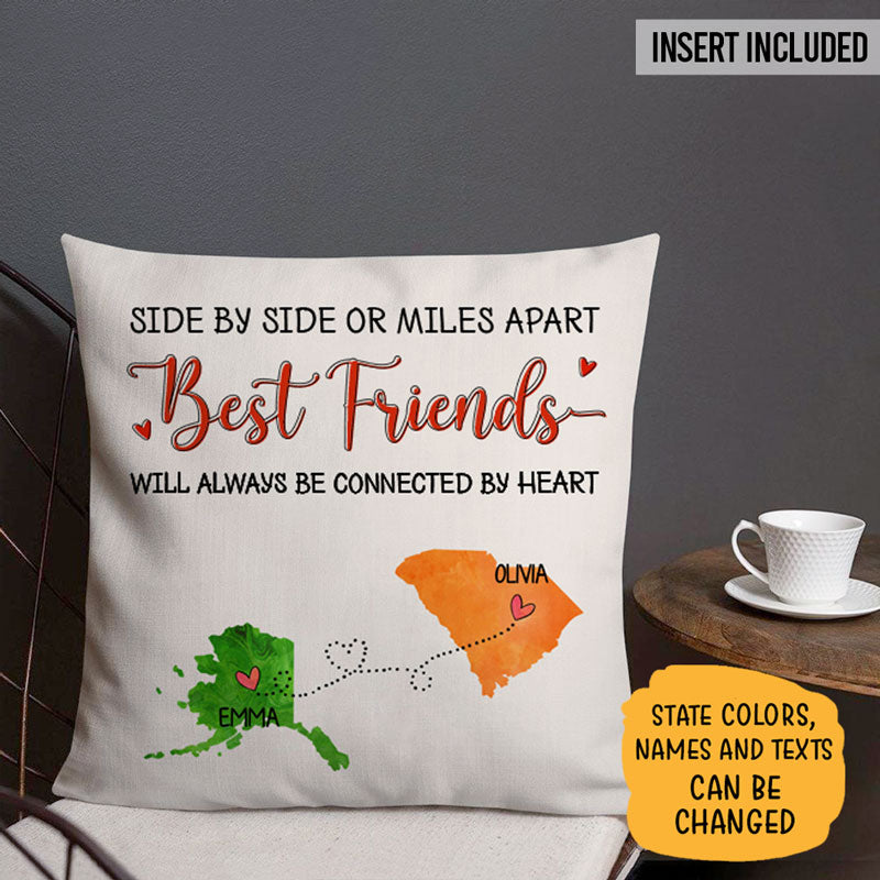 State to State Long Distance Best Friends Gift – AbbyKate Home