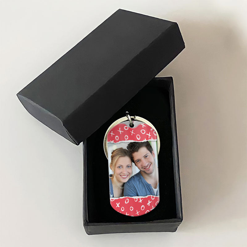 I Have Completely Fallen For You, Personalized Keychain, Gifts For Him, Custom Photo