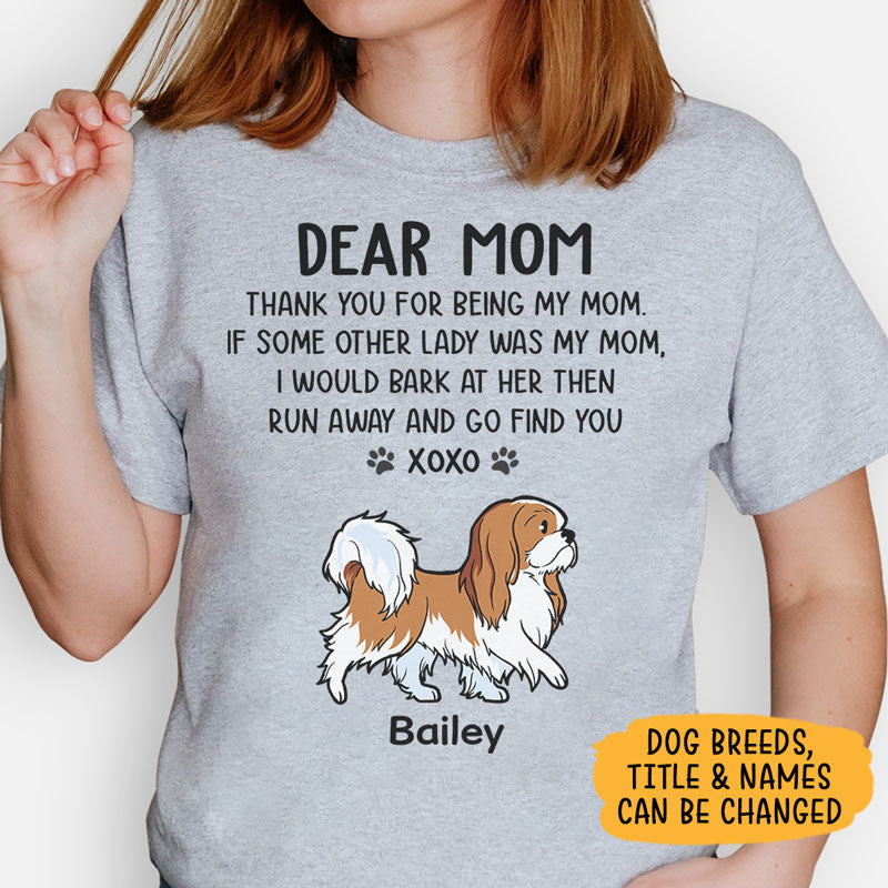 Thank You For Being Our Dad, Personalized Shirt, Custom Gift For Dog Lovers
