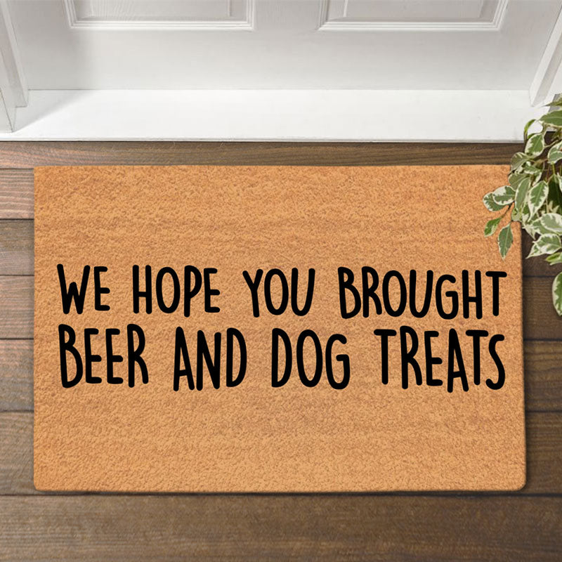 Hope You Like Boxers Welcome Mat Perfect Gift for Dog Owner Pet Lover  Personalized Doormat