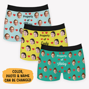 Personalised Boxer Shorts With Your Face Printed On