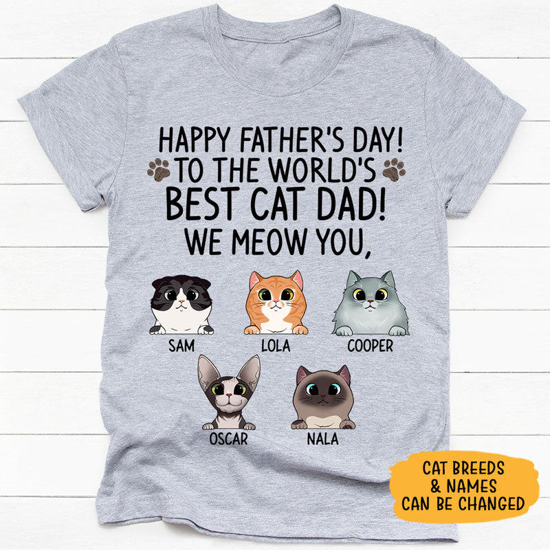 Fashion cat fathers day