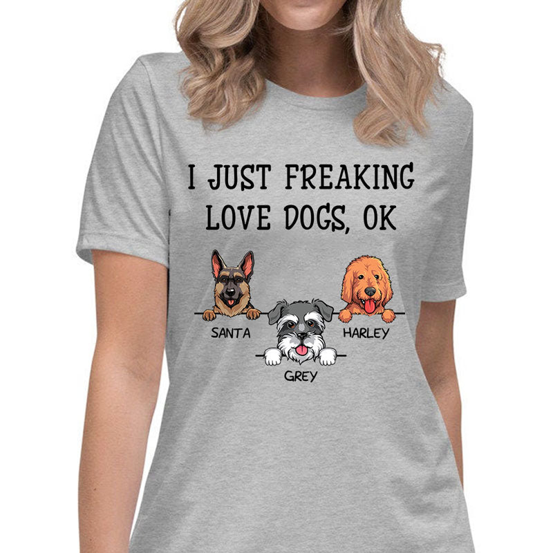 Custom Dog Shirt – I Love My Sweet Dog