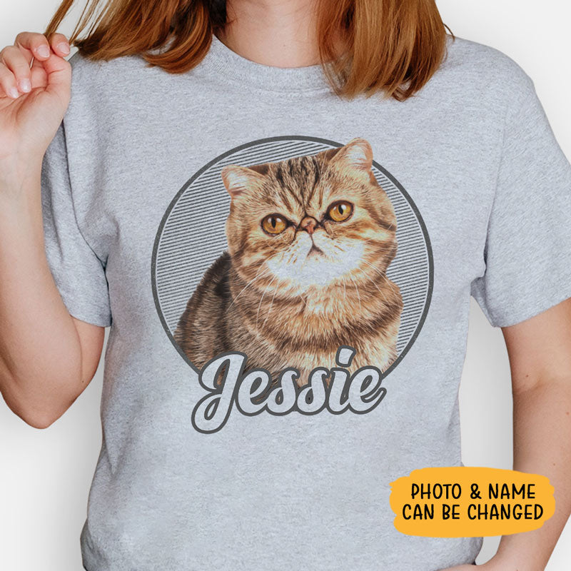Custom Pet Portrait, Personalized Shirt, Custom Gifts For Pet Lovers, Custom Photo