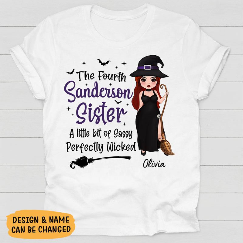 The Fourth Sanderson Sister, Custom Witch, Personalized Shirt, Halloween Gifts