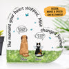 That's Why I Sent You, Personalized Keepsake, Heart Shaped Plaque, Memorial Gift For Pet Lovers