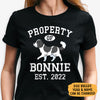 Property Of Goldendoodle, Personalized Shirt, Custom Gifts For Dog Lovers