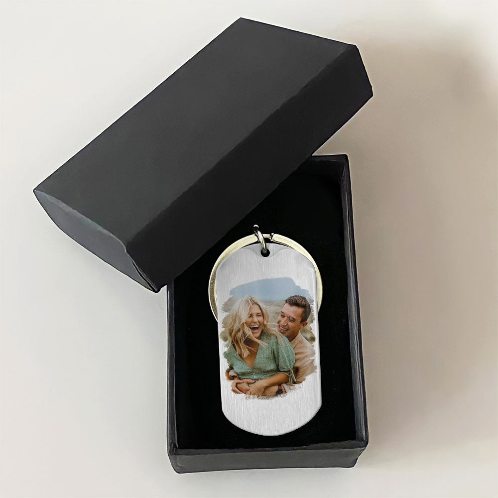 Give You One Thing In Life, Personalized Keychain, Gifts For Him, Custom Photo