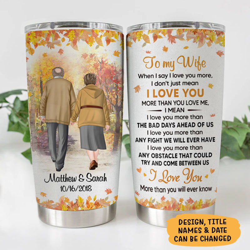 Anniversary Tumbler Cup Funny Birthday Gift For Men Boyfriend Husband Him  C-27B