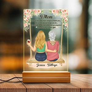 I Need To Say I Love You, Personalized Acrylic Plaque, LED Light, Mother's Day Gifts