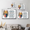 I Didn't Marry You So I Could Live With You Canvas, Sunset Background, Premium Personalized Canvas Wall Art