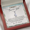 How Much You Mean To Me, Luxury Necklace, Custom Message Card Jewelry, Gift For Her