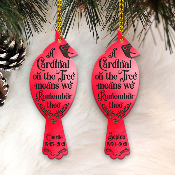 Hallmark Ornamento Natalizio Memoriale Cardinale – Colomba E Cuore Blu – Messaggio 'Nothing Loved Is Ever Lost' – Regalo Di Lutto - 4