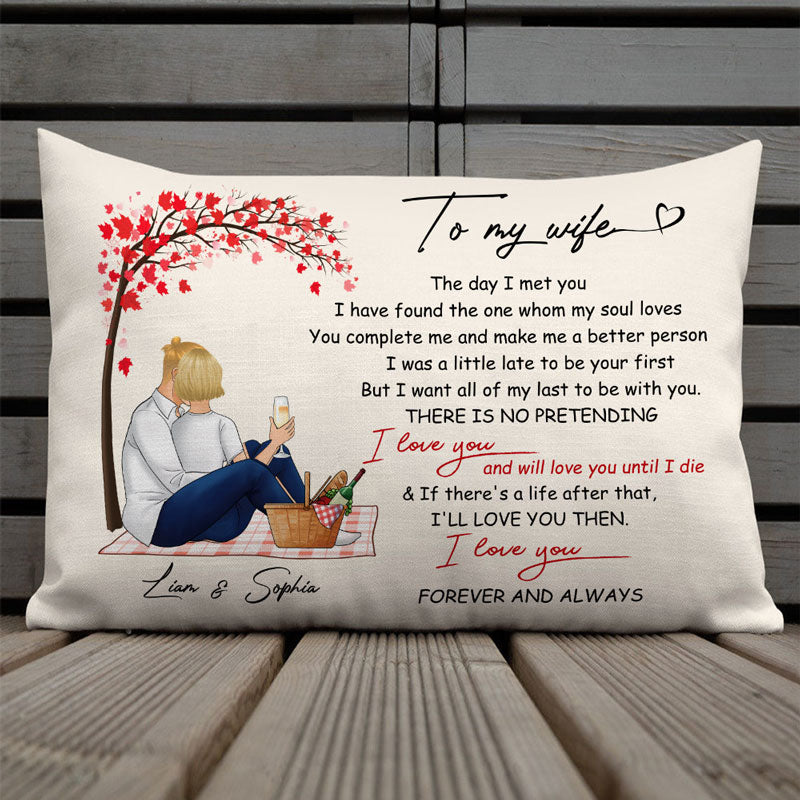 I'll Always Be With You - Personalized Pillow (Insert Included)