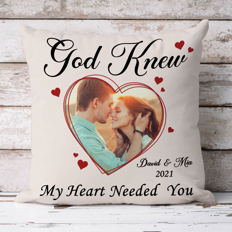 Couple Our Cuddling Pillow - Gift For Couple - Personalized Custom