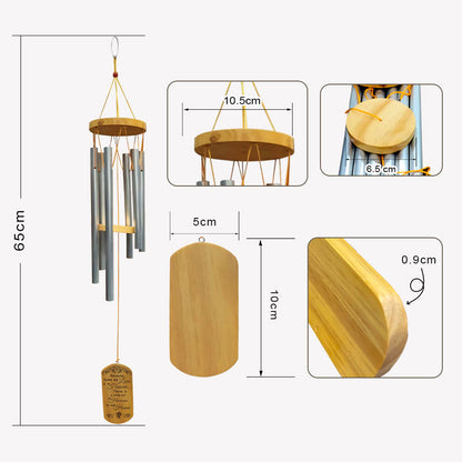 Through The Strongest Storms, Personalized Memorial Wind Chimes, Memorial Gifts