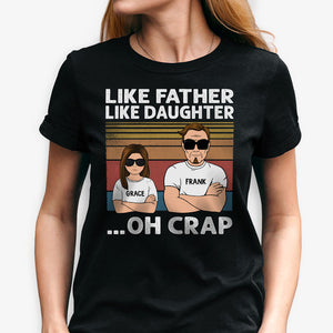 Custom Father and Daughter Kid Quote, Personalized Father and Daughter Shirt